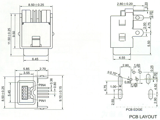 1394 Series Connector