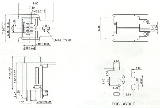 1394 Series Connector