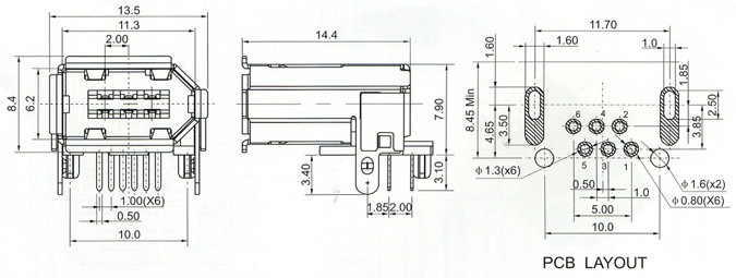 1394 Series Connector