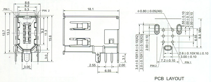 1394 Series Connector