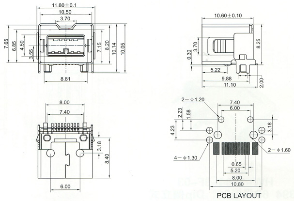 1394 Series Connector