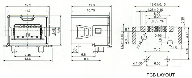 1394 Series Connector