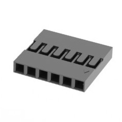 KR2006H-XXP-1 (2026A-XX, BLS2-1xXX) series, single row sockets housings for the wire, pitch 2,0 mm, 1x20 pins