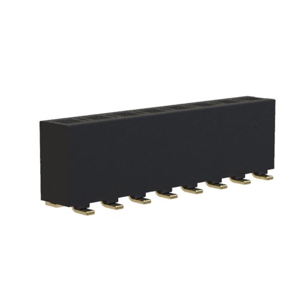 BL2189-01xxM series, single-row straight SMD sockets, pitch 5,08 mm, 1x20 pins