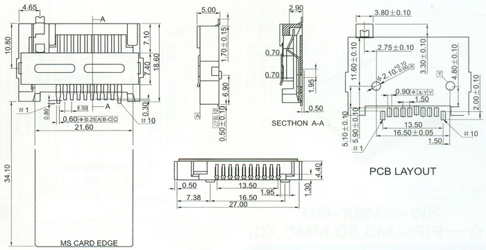 Card Series Connector