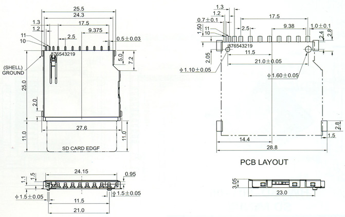 Card Series Connector