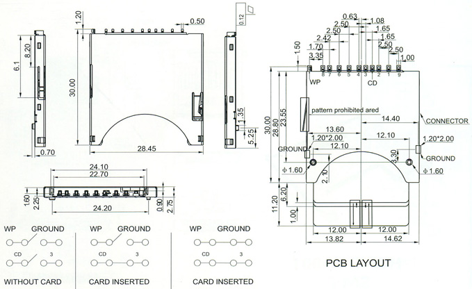 Card Series Connector