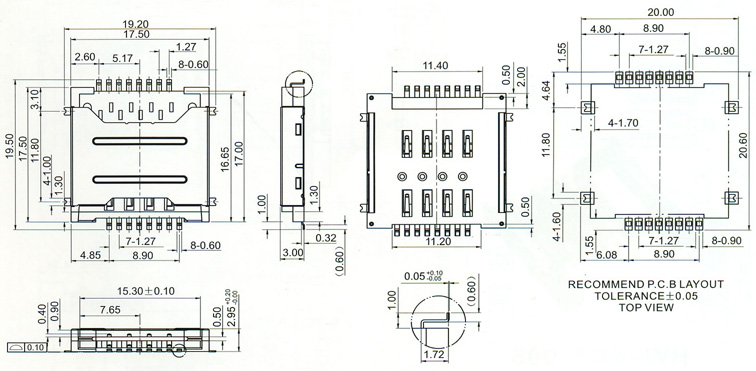 Card Series Connector