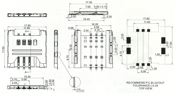 Card Series Connector