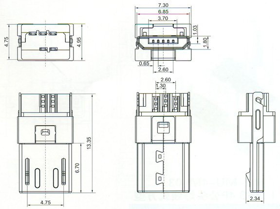 Micro USB Series Connector