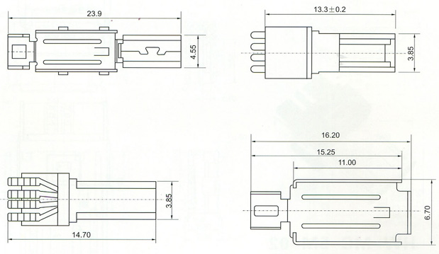 Mini USB Series Connector