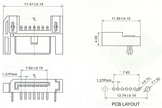 SATA Series Connector