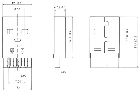 USB2.0 Series Connector