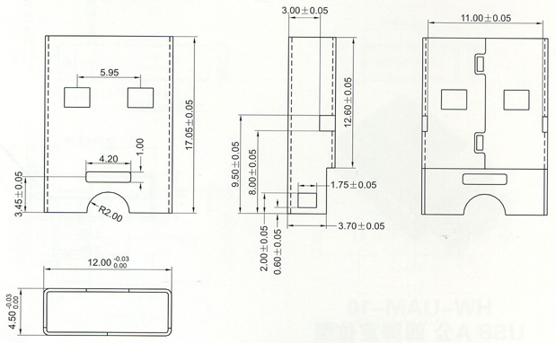 USB2.0 Series Connector