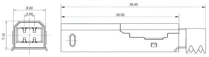 USB2.0 Series Connector