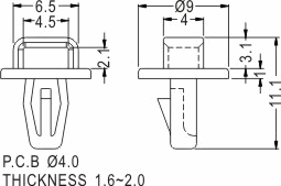 Cable tie mount