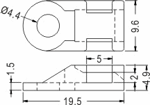 Cable tie mount