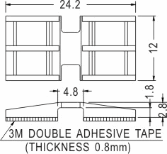 Cable tie mount